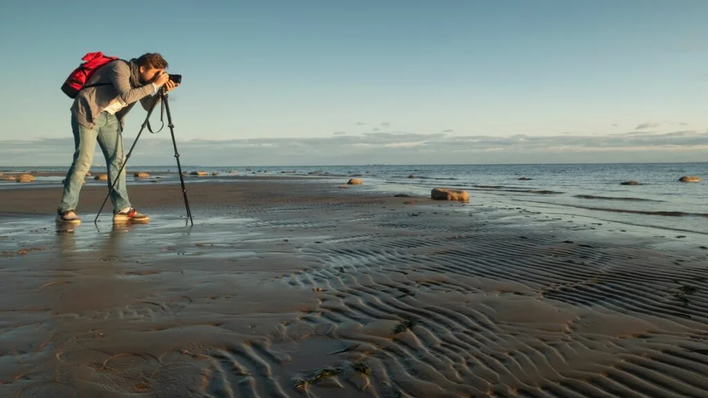 a videographer demonstrates how to make a documentary